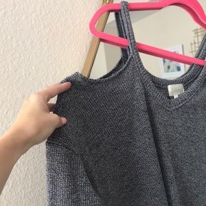 Anthropologie off the shoulder long sleeve
